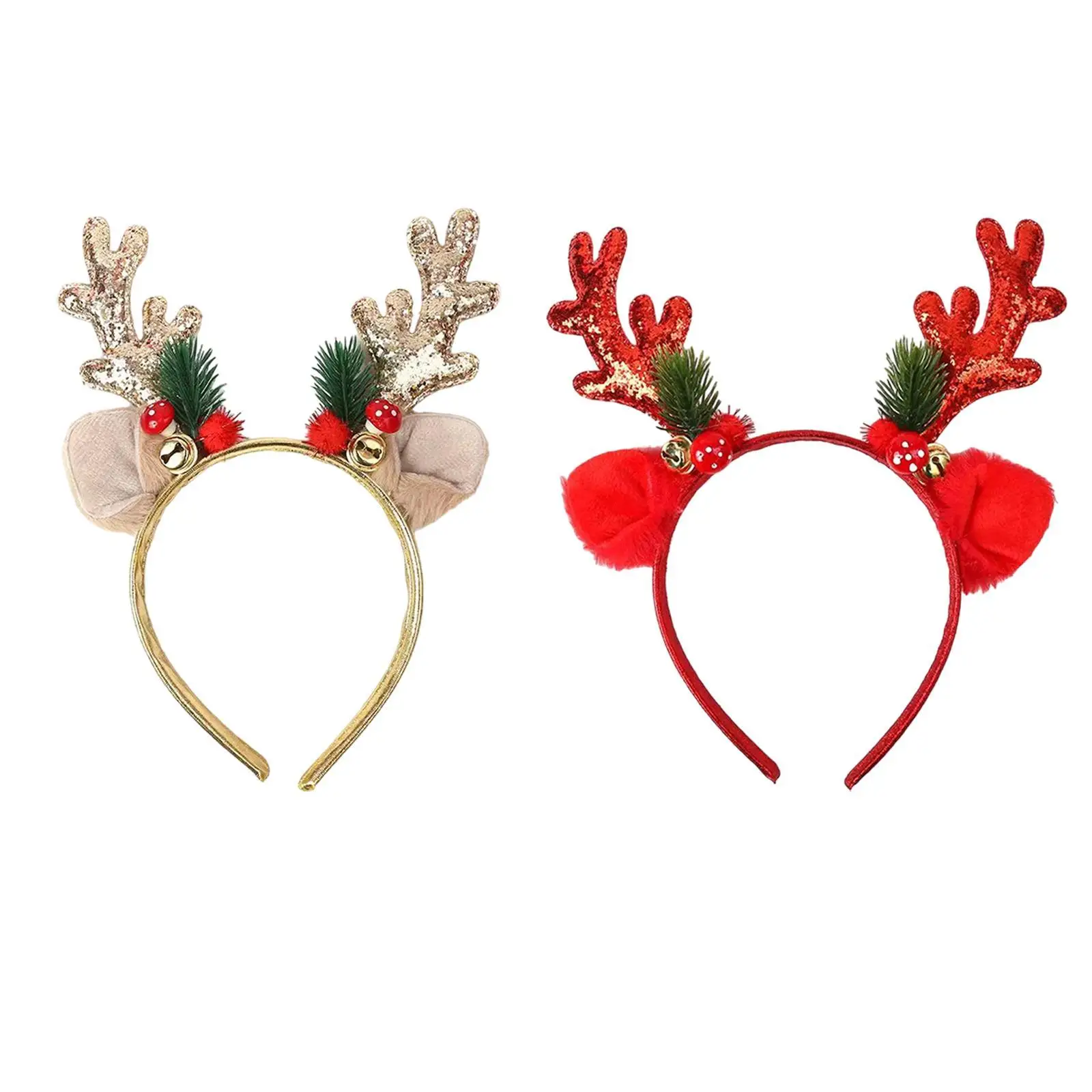 Weihnachten Elch Geweih Stirnband Kopfschmuck für Prop Dress up Party Supplies