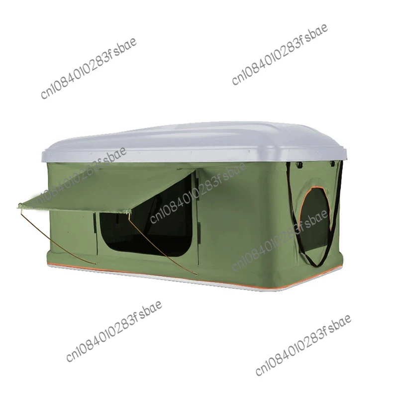 Car Roof Tent Fully Automatic Outdoor Camping Self-driving Car Anti-mosquito and Rain-proof ABS Hard-top Tent