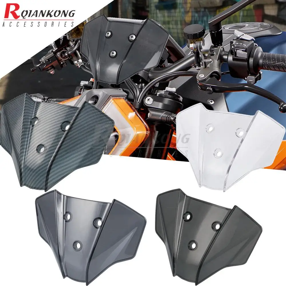 

Motorcycle Windscreen Windshield For 1290 Super Duke R 2020 2021 2022 2023 2024 Motorbikes Wind Deflector Cover Protector