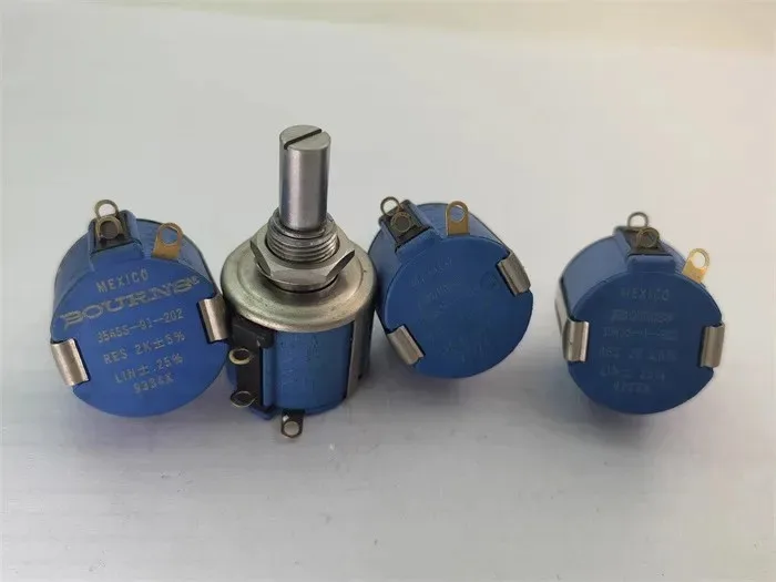 Bourns 3545s-1-2022k multi-turn potentiometer with a shaft diameter of 6.4MM 5 turns