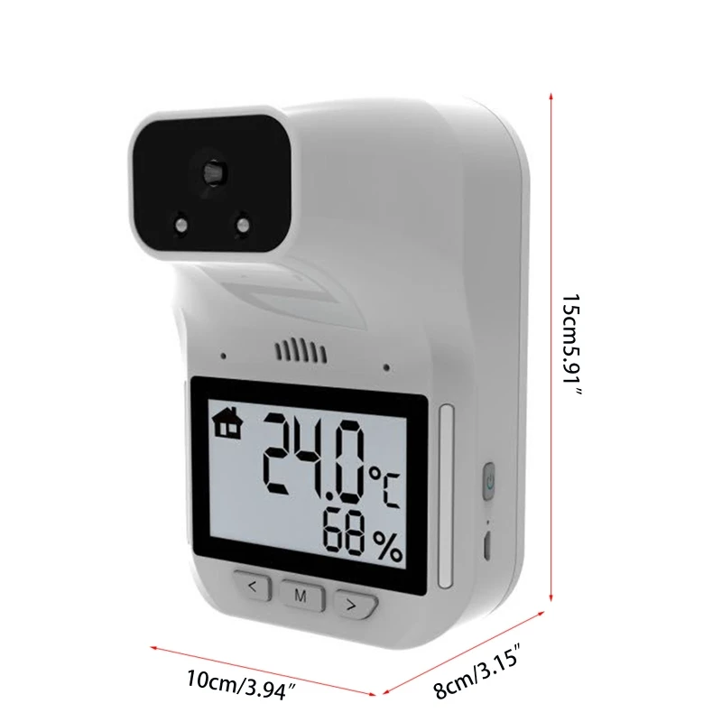 LCD-display Thermometer Wandtemperatuurmeter Home Binnenthermometer