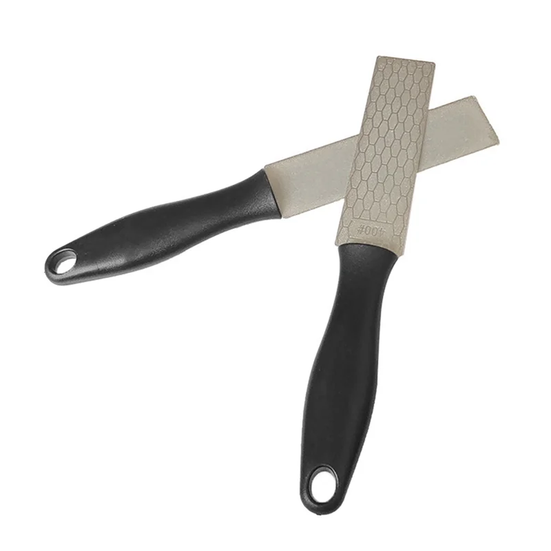 

Kitchen Household Sharpening Stone Set Easy To Clean Household Sharpening Stone Double-Sided Multifunctional Sharpener