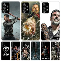 Negan The Walking Dead Phone Case for Samsung Galaxy A54 A53 A52 A14 A13 A12 A24 A23 A22 A34 A33 A32 A04S A03S A02S A42 A73 A72