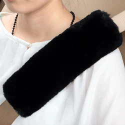 1 Pcs Car Seat Belt Cover Shoulder Warmer Pad Seatbelt Cover Car Accessories Interior