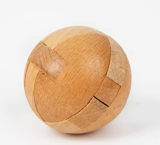 

Traditional Solid Wood Tenon-and-Mortise Luban Kongming Lock Interlocking Puzzle Educational Brain Training Toy Spatial Logic Stress Relief Game Gift For Kids Students