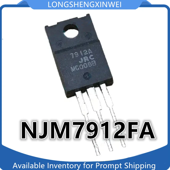 1PCS New Original Three-terminal Regulator NJM7912FA 7912A  TO-220F