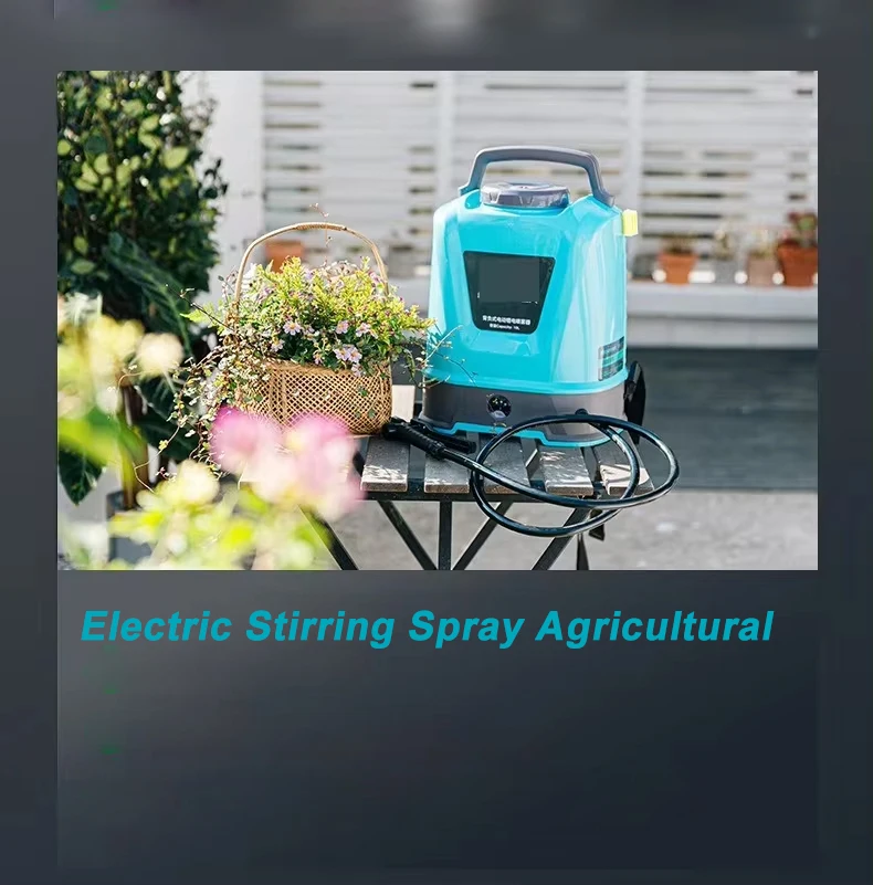 Electric Stirring Spray Agricultural high-voltage lithium battery Rechargeable Garden Irrigation Tool 20L