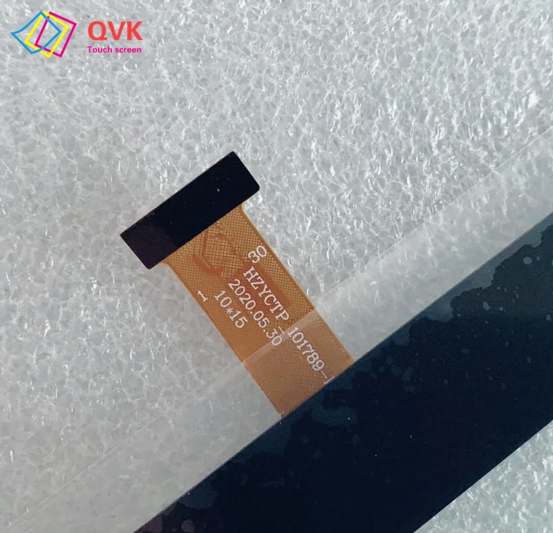 Novo painel de sensor de toque preto 10.1 polegadas, com painel de sensor de toque capacitivo