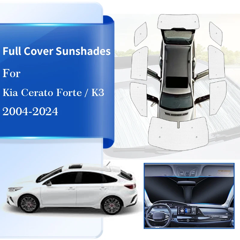 

For Kia Cerato Forte K3 2004-2010 2011 2012 2013 2014 2015 2016 2017 2018 2019 2020 2021 2022 2023 2024 Sunshades Car Accessorie
