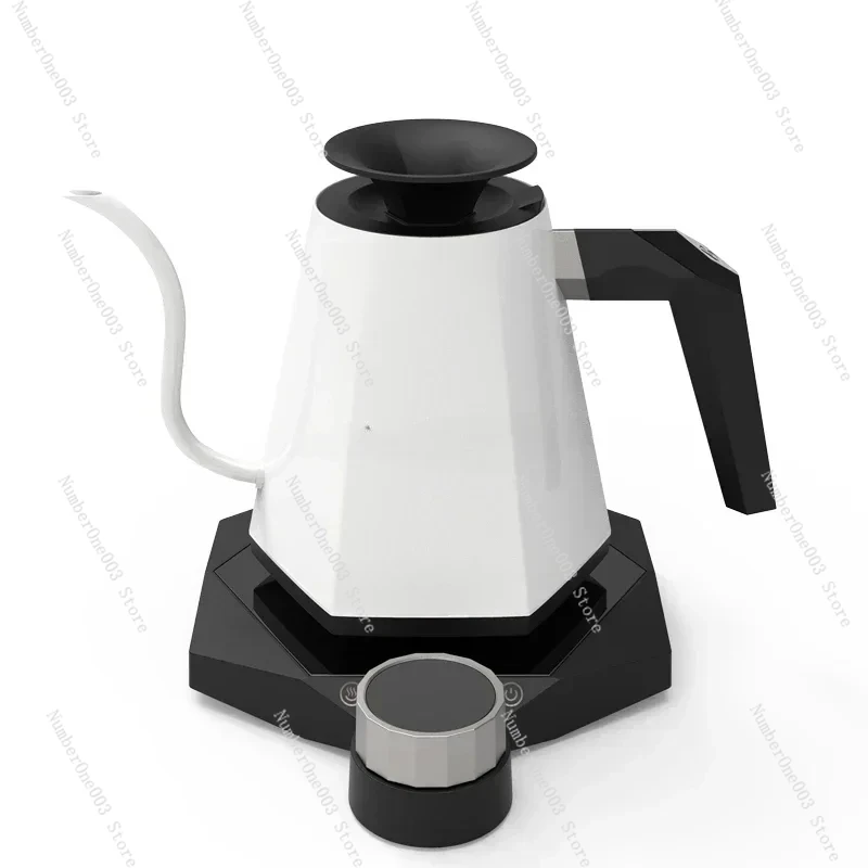 Portable Smar 0.8L Gooseneck Variable Stainless Steel Coffee Kettle 220v Double Layers Electrical  Kettle