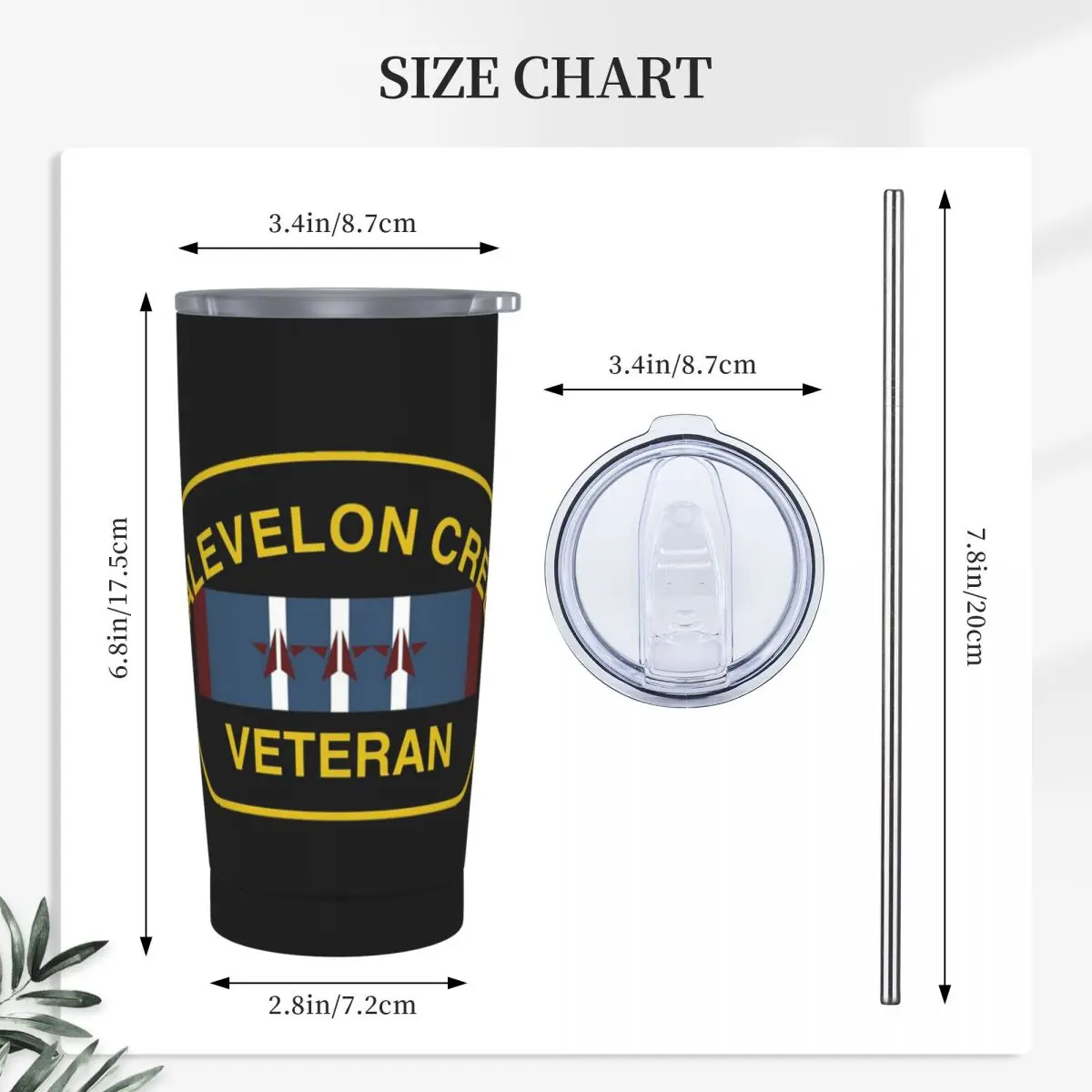 Helldivers - Malevelon Creek Veteran Stainless Steel Tumbler Vacuum Insulated Mug Thermal Cold Cup Straw With Lid 20oz