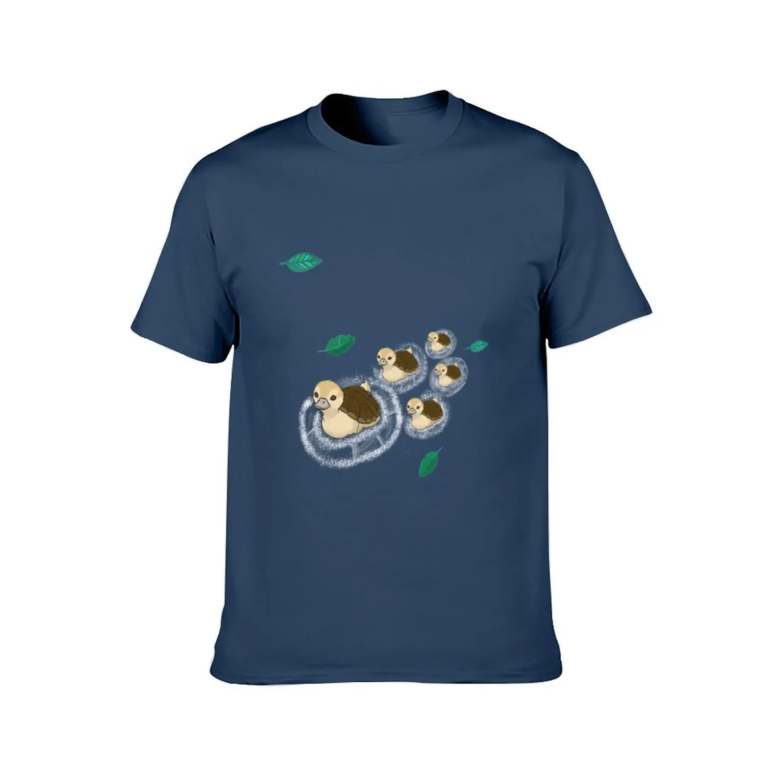 Turtle ducks T-Shirt football t shirt plus sizes men workout shirt