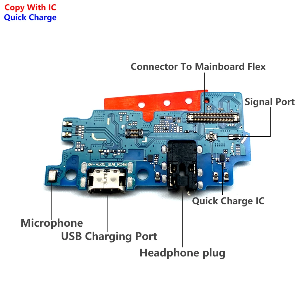 Fast Charging Charger Port Board For Samsung A01 A7 A02 A03 A11 A12 A20 A20S A21 A30 A32 A52 A54 A10S M15 M16 A13 A22 A32 4G 5G