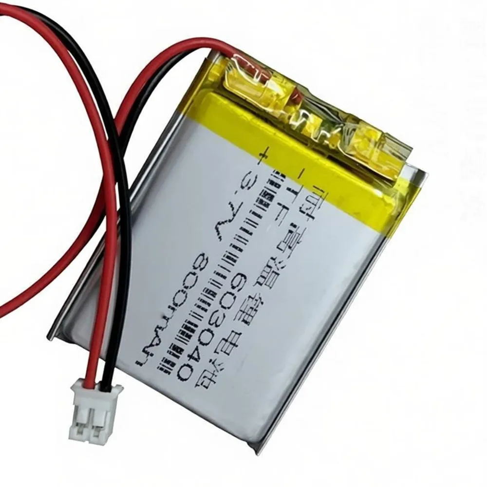 1-10PCS 603040 3.7V 800mAh Polymer Lithium Rechargeable Battery With PH2.0 2P Plug for Camera GPS LED Lights Bluetooth Headset