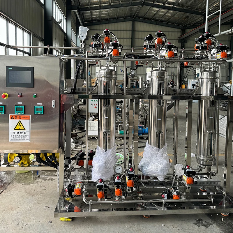 Fully automatic system for Resin Column, ion exchange column, chromatography column