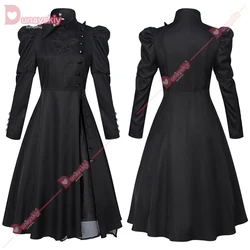 Wicked Witch Elphaba Cosplay Fantasia Costume Disguise for Women Black Dress Hat Witch Roleplay Outfits Halloween Carnival Suit