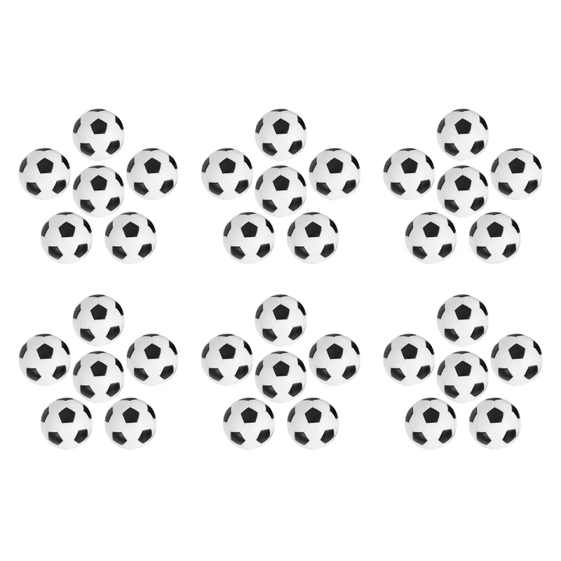 

【BIG SALE】36PCS Small Football Style Table Ball Foosball Hard Plastic Table Ball Counterpart Game Children