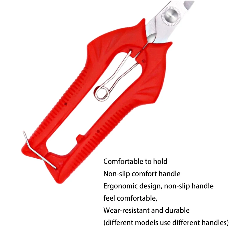 Gardening Hand Pruner Micro-Tip Pruning Snips Leaf Trimmer Straight Florist Scissor for Plants Garden Scissors Pruning Shears