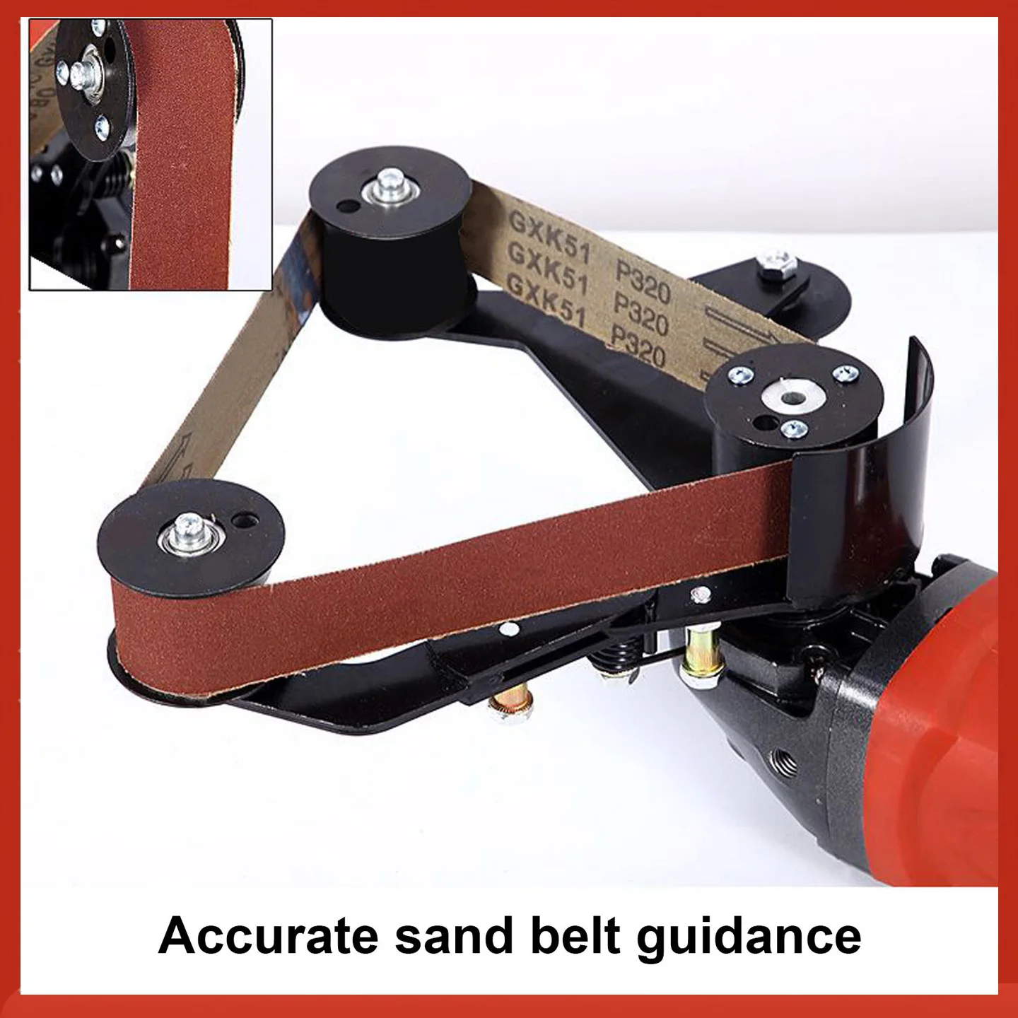 

Belts Grinder Belt Sander Sanding Machine Stainless Steel Tube Pipe Polisher Grinder Tool Stainless Steel Pipe Polisher