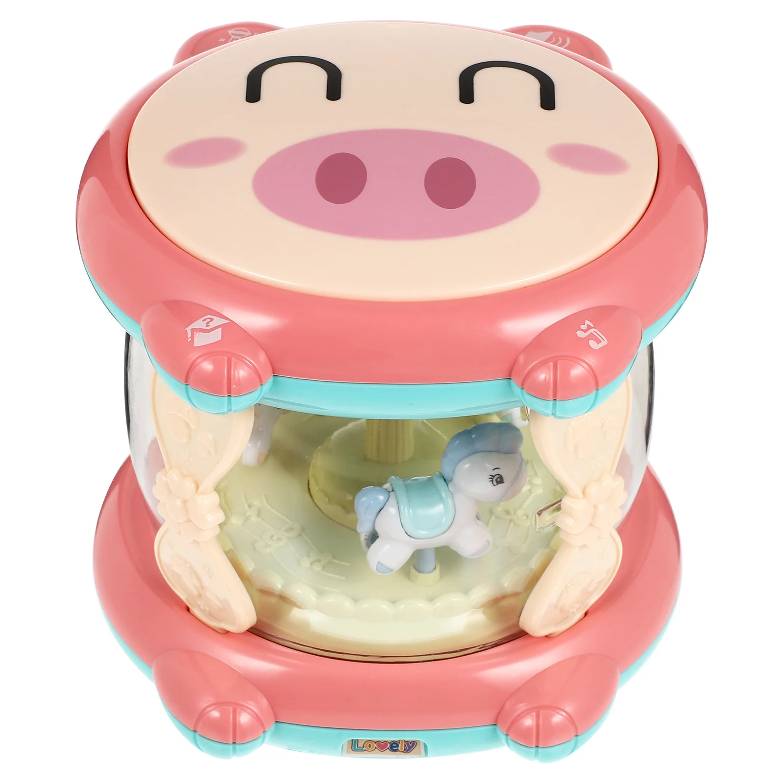 Muzikale trommel voor kinderen Oplaadbaar interactief verhalenvertelspeelgoed Vroege educatieve simulatie Percussie Oplichten geluid