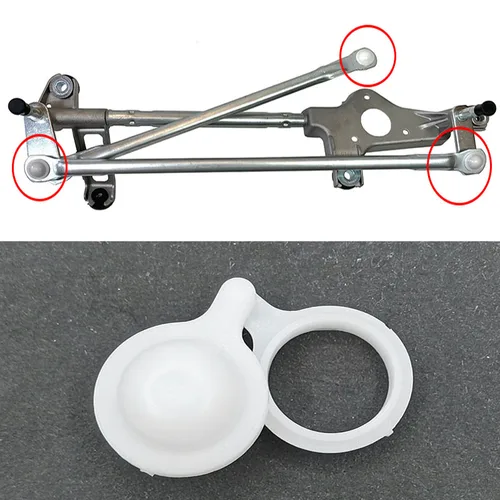Motor de limpiaparabrisas, varilla de conexión, brazos, hebilla de sujeción, accesorio de limpiaparabrisas para coche, camión, vehículo agrícola
