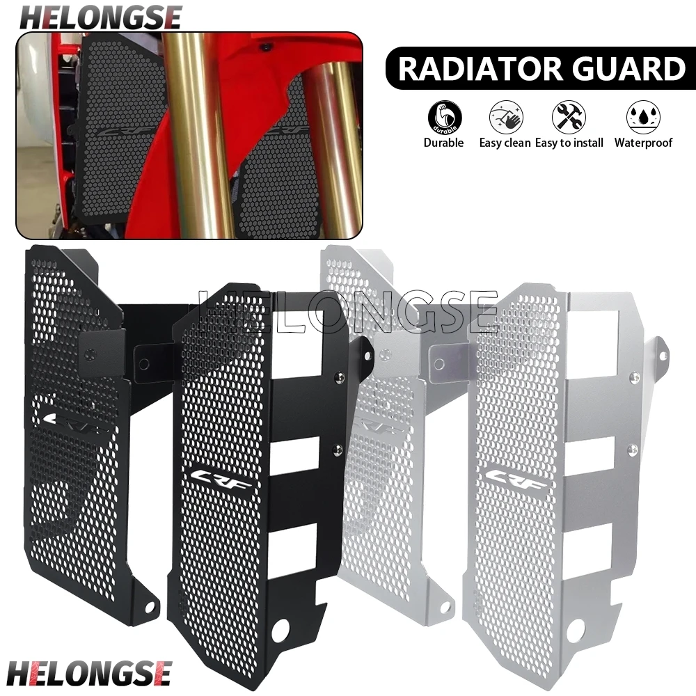 

New Motorcycle Radiator Grill Cover Guard FOR Honda CRF450L CRF450X CRF450RL 2021- 2024 2021 2020 2023 2025 2026 CRF 450 RL X RL