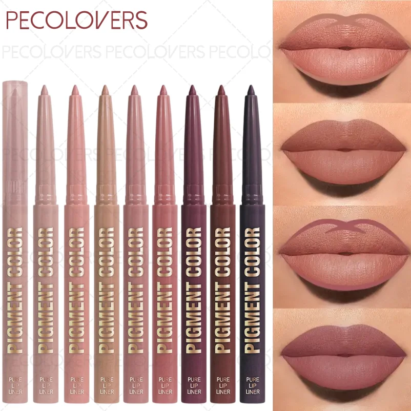 Penna per labbra da 1 pezzo, lucidalabbra a lunga durata, impermeabile, facile da colorare, resa cromatica che non sbiadisce, vari colori da selezionare