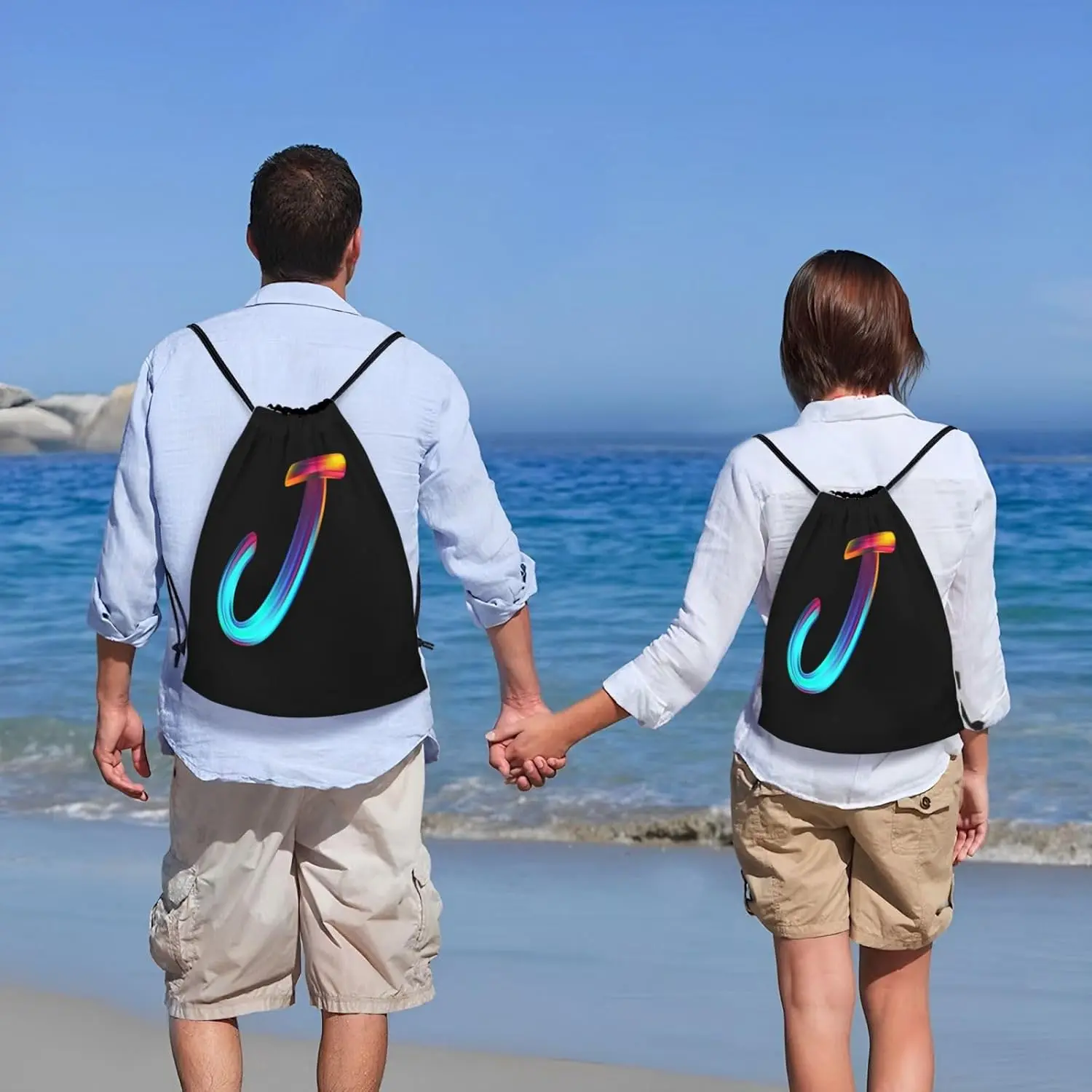 Сумки на шнурке. Первоначальный рюкзак на шнурке. Черные сумки на шнурке для занятий спортом, тренажерного зала.