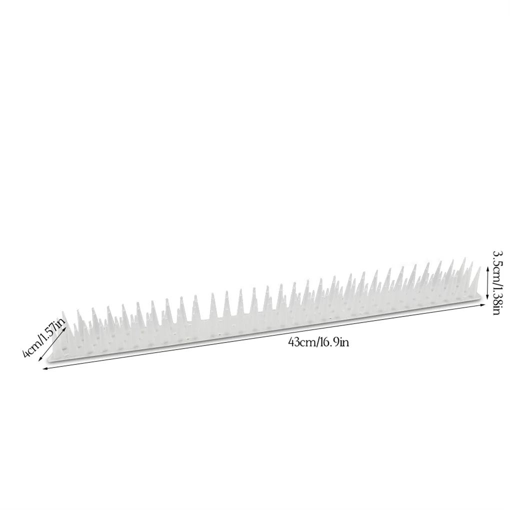 

10pcs Bird Spikes Strip Backyard Proof Simple Animal Prevent Device Preventing Accessory Protecting Device Tools