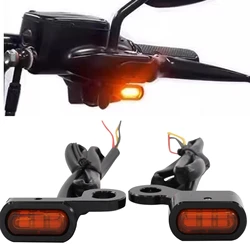 For Harley Sportster 883 1200 2004-2020 Front Turn Signal Indicators Light DRL Lamp