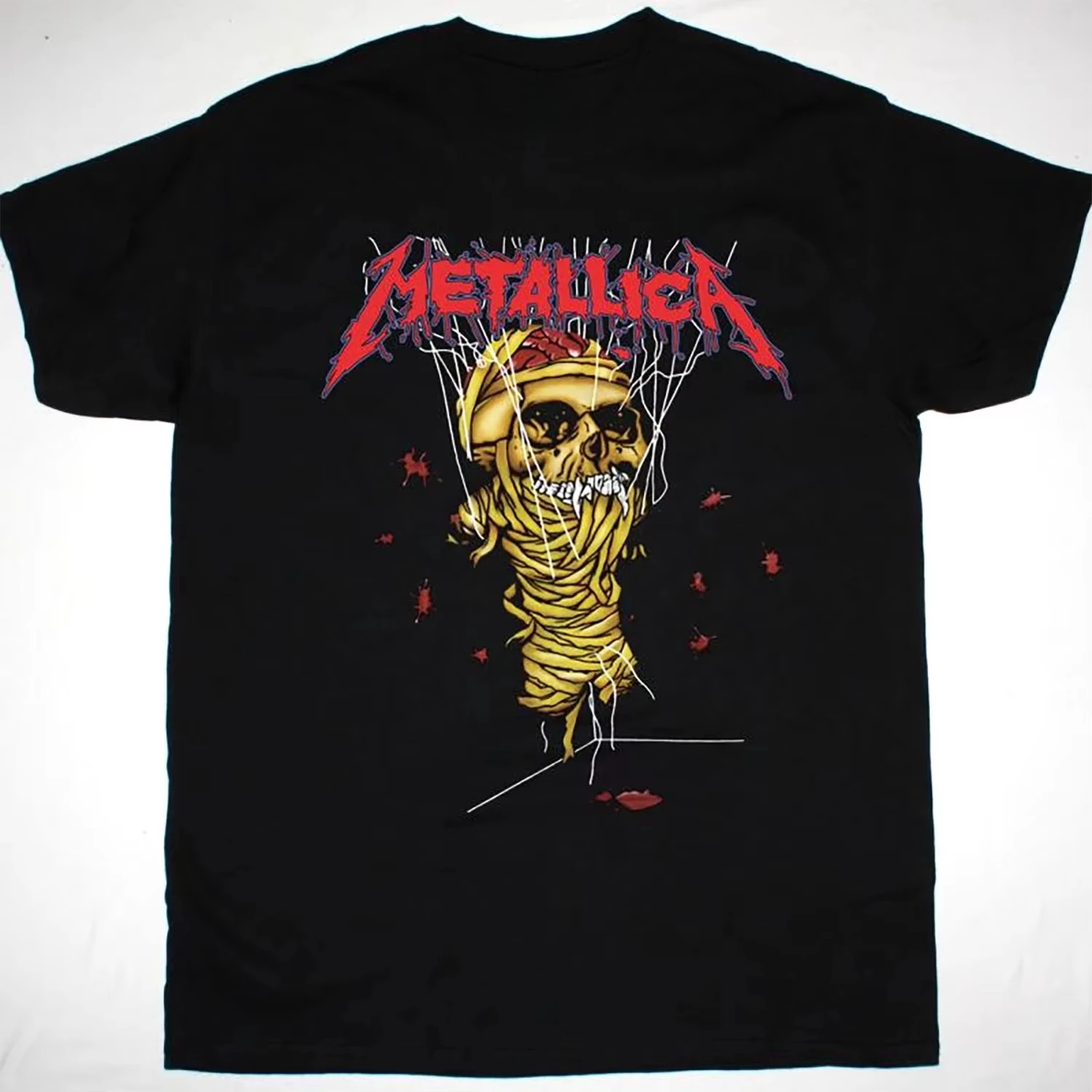 2025 جديد ميتاليكا دمية واحدة الهيب هوب شارع العليا للجنسين تي شيرت الصيف موضة عادية قميص مطبوع Harajukuclothing #1