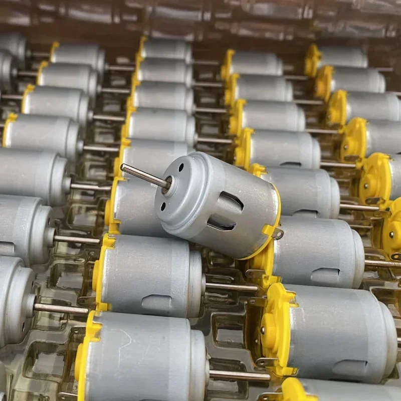 

2pcs Mini 260 Motor RC-260SA-14240 High Speed 14000RPM DC6V-12V Strong Magnetic with 24mm round Long Shaft for RC Applications