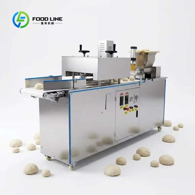 Custom Made Full Automatic Dough Divider Rounder Commercial Dough Balls Processing Equipment  Dough Rounding Machine