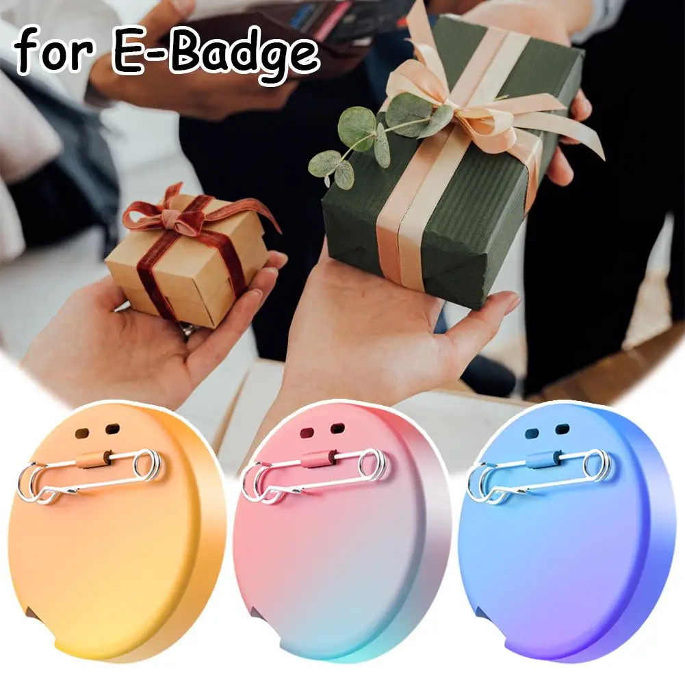 

Anime E-badge Display Pin Dynamic Electronic Badge Anime Merchandise Dynamic Digital Display Badge For Valentine's Day Gift X7h1