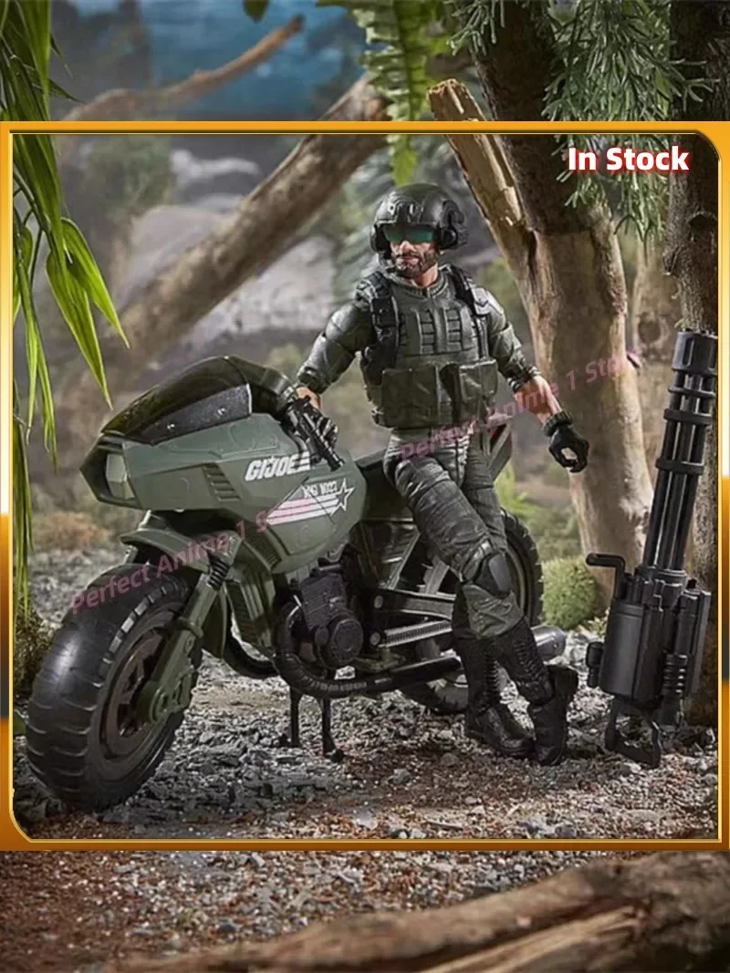 In Stock Original GIJOE Special Forces Blake RAM Motorcycle Cover 6 Inch Action Figure Toy Collection Gift