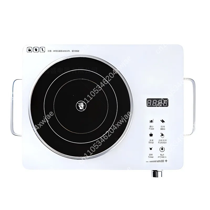 3500W Electric Ceramic Cooktop Stove High Power Induction Burner for Home Cooking Tea Boiling
