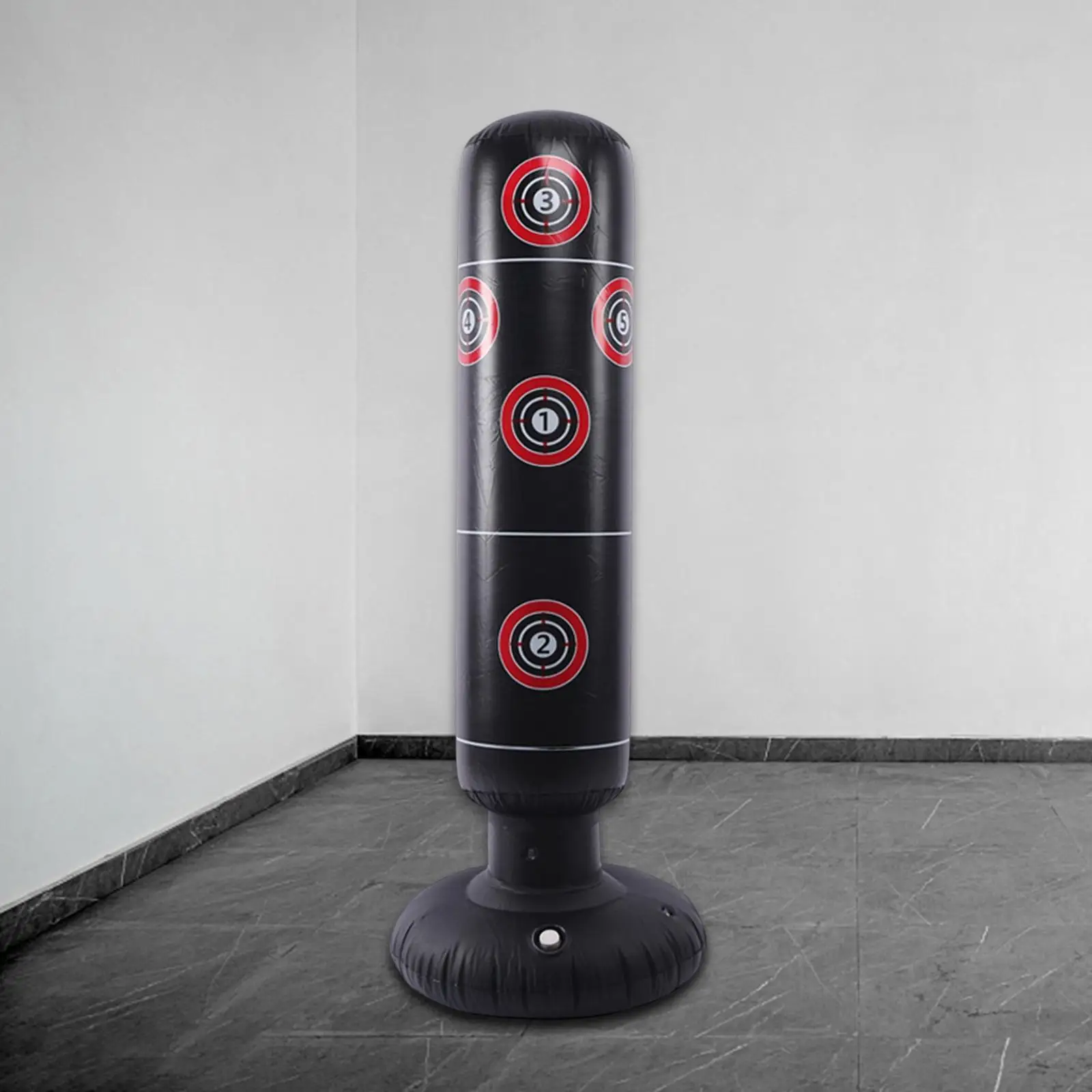 Inflatable Punching Bag with Target Design Punch Bag Vertical Boxing Pillar