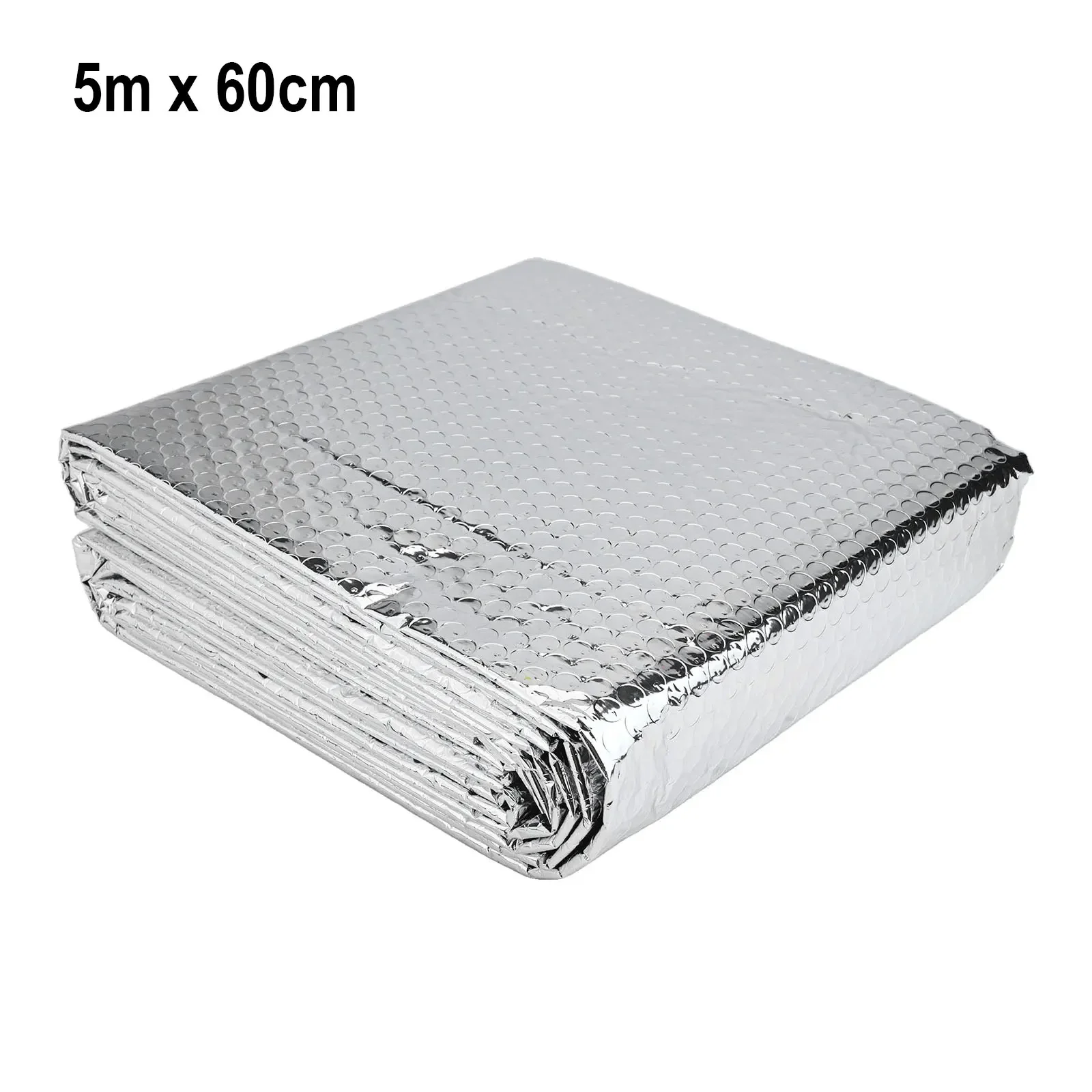 Radiator Insulation Foil 5m X 60cm Bubble Insulation Foil Reflector Heat Reflective Bubble Wrap Radiator Foil Reflector