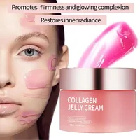 Sakura masque Essence du visage rétrécit les Pores supprimer comédons collagène gelée crème nourrit hydrate visage soins de la peau 4