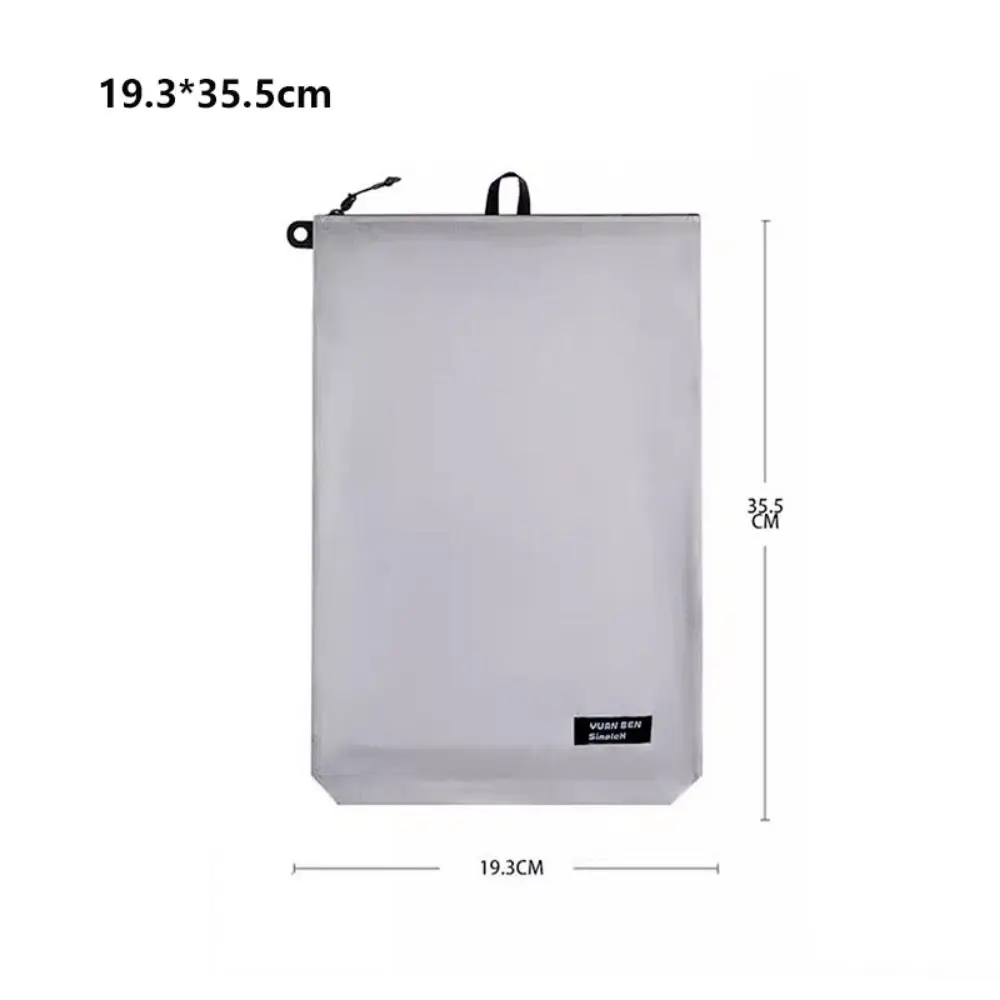 Ultra-Light Travel Backpack Portable Waterproof Passport Wallet Medication Document Pouch Coated with Silicon