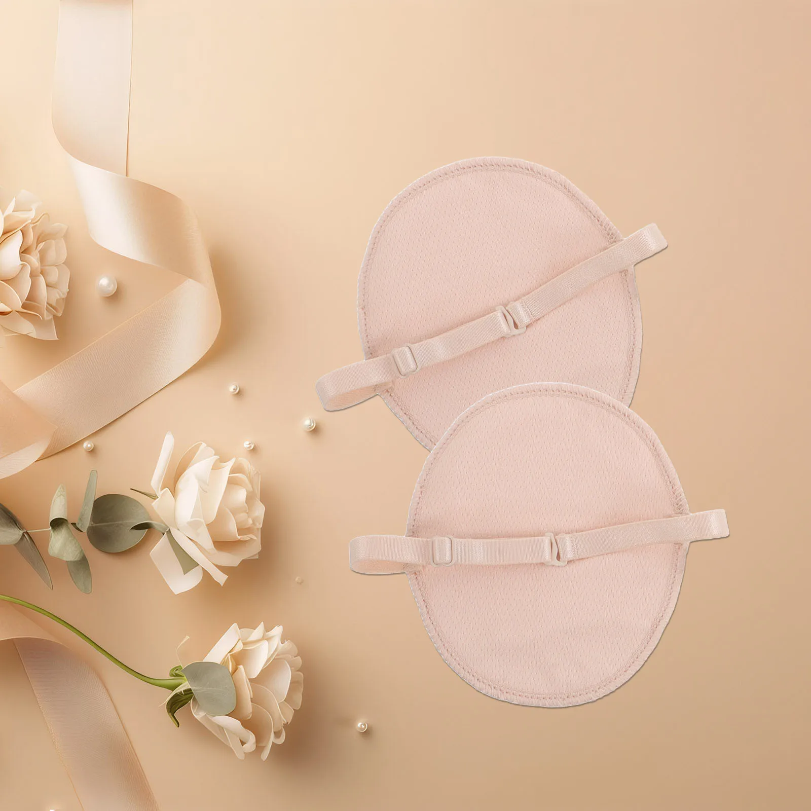 

4Pcs Underarm Sweat Pads for Women Breathable Quick Dry Soft Armpit Sweat Absorbing Patches Reusable Protectors