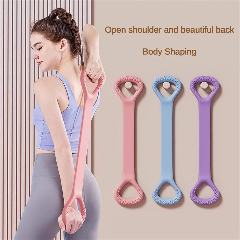 Yoga Assistive Belt Ergonomic Design Increased Flexibility Small High Elasticity Adjustable Elastic Belt