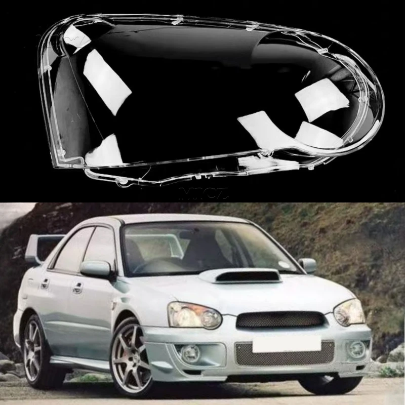 For Subaru Impreza 2003 2004 2005 Headlamps Cover Transparent Lampshade Headlight Shell Plexiglass Car Replacement Front Lens