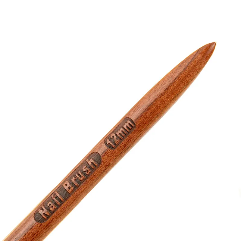 1/5PCS Round Wood Handle Art Liner DIY Painting Brush Drawing Lines Stripe Flower Painting Pen UV Gel Brush