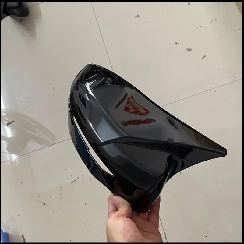 

Car Styling For Nissan Qashqai J11 2015-2019 Side Rearview Mirror Cover Caps Sticker Trim With Horn Decoration Auto Accessories