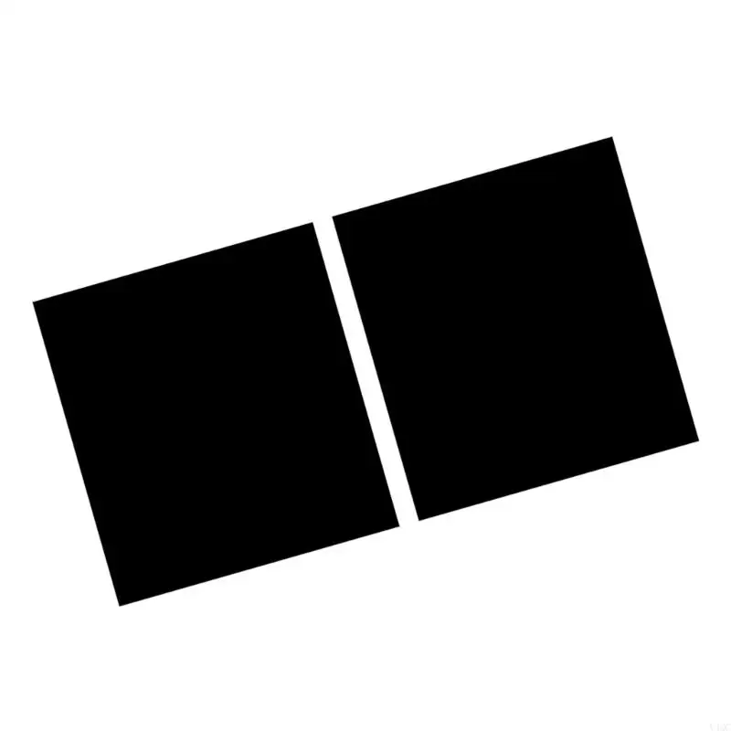 2pcs Cinta reparación estanques autoadhesivos Partidos butil para agua aire libre Y4QC