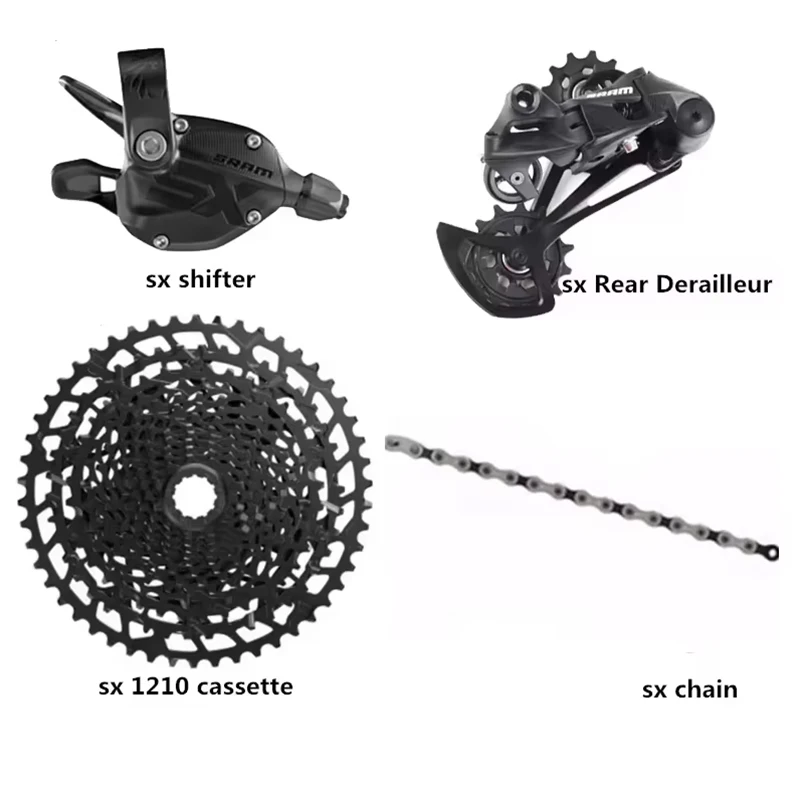 SRAM NX eagle 12sリア ディレーラー SXシフターセット SRAM NX