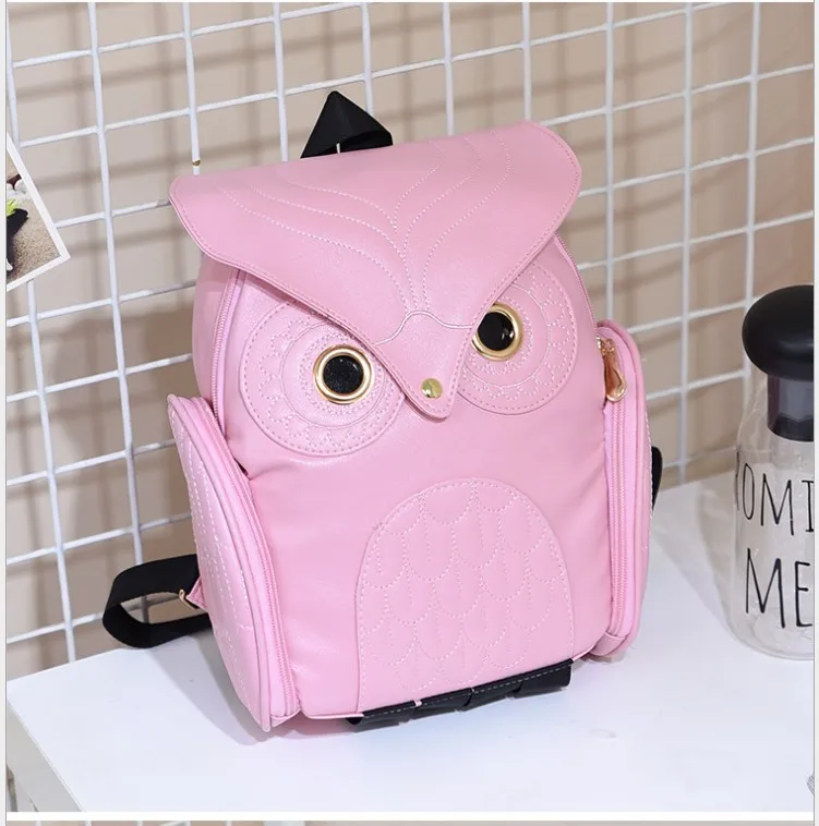 2023 Cute Owl Fashion Backpacks Cartoon owl Women Backpack Softback School Bags Teenage Backpacks 4colors