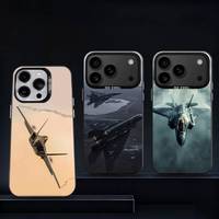 Helicopter A-Aircraft Jet Phone Case For iPhone 17,16,15,14,13,12,11,Pro,XS,Max,Plus,Mini,SE4,E IMD Matte Black