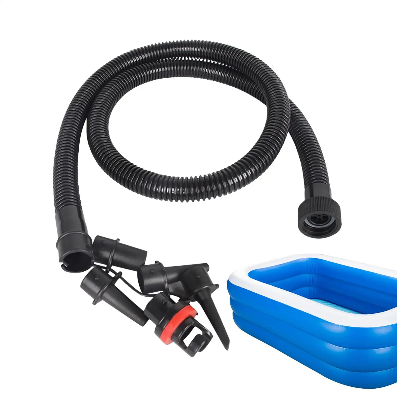 mangueira-de-bomba-de-ar-de-12-m-com-interface-rosqueada-e-multiplos-conectores-para-caiaque-prancha-de-stand-up-paddle-colchao-inflavel-e-brinquedos